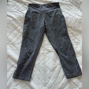 Champion cropped gray leggings, medium